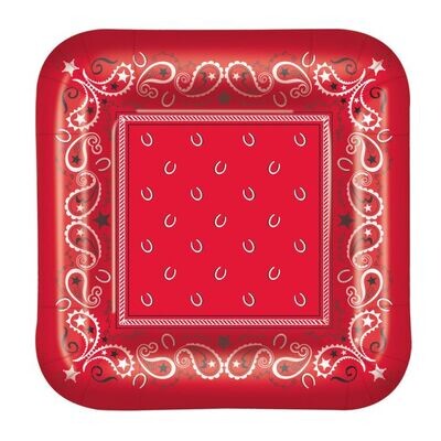 Bandana 7&quot; Plates AMZ+