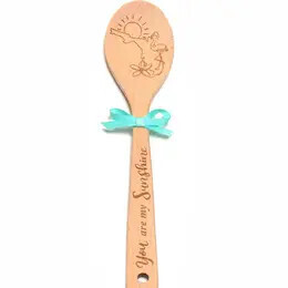 You Are My Sunshine Wood Spoon+