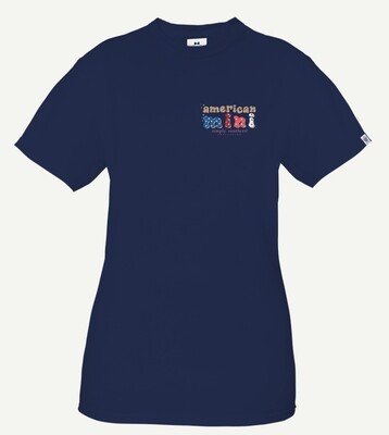 Simply Southern Youth Short Sleeve American Mini Midnight +