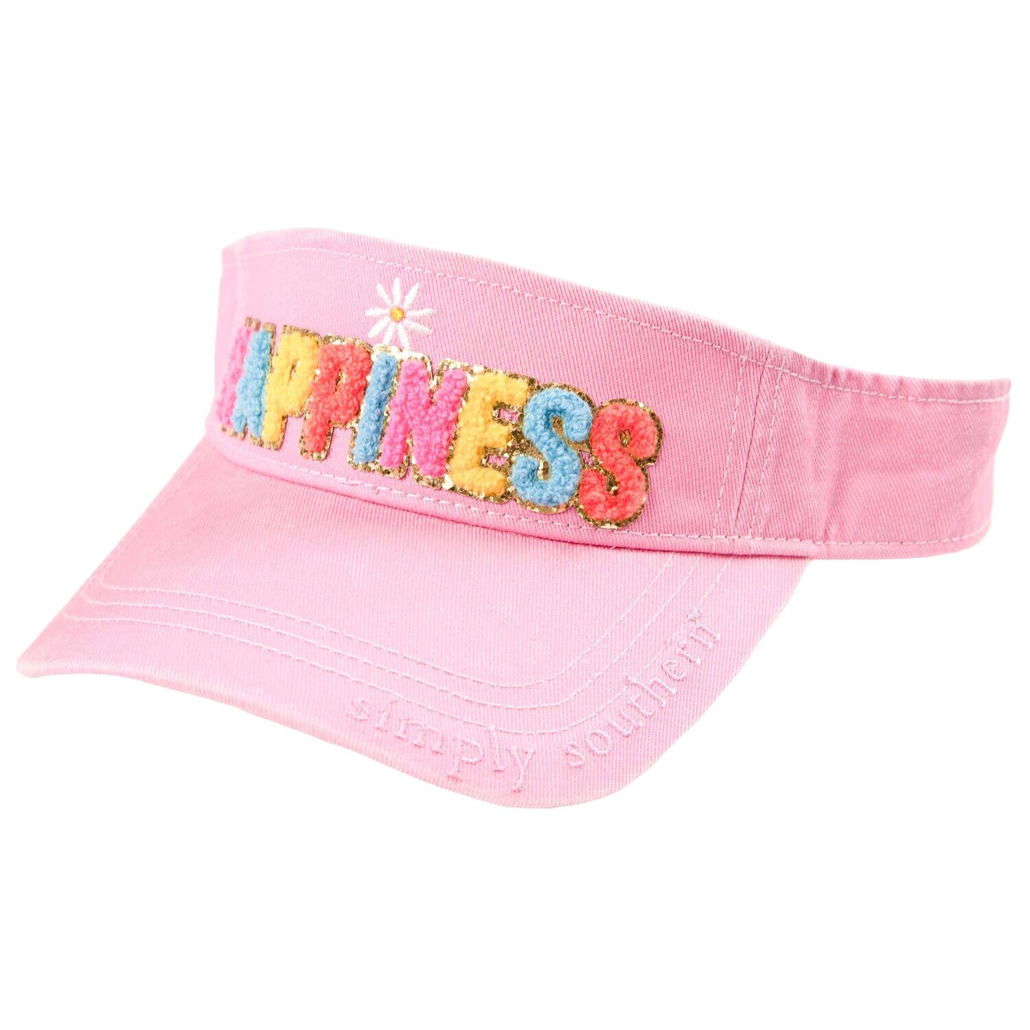 Simply Southern Sparkle Visor-HAPPINESS+
