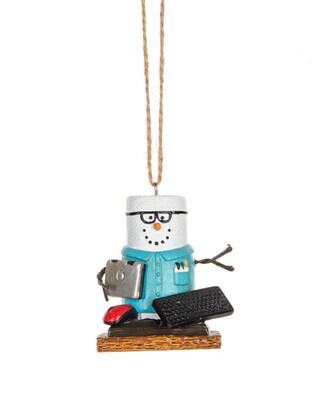 S&#39;mores Information Technology Worker Ornament  AMZ+