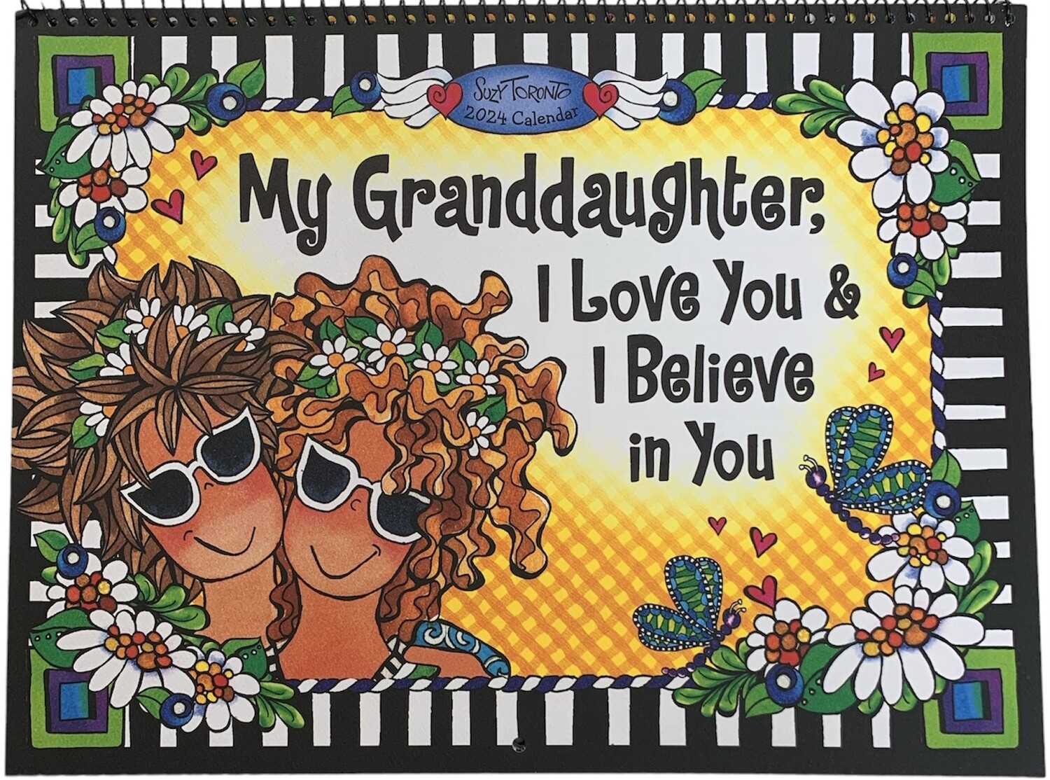 My Granddaughter, I Love You & I Believe In You 2024 Calendar+