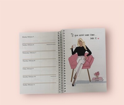 Live Your Life In Full Bloom Weekly Planner+