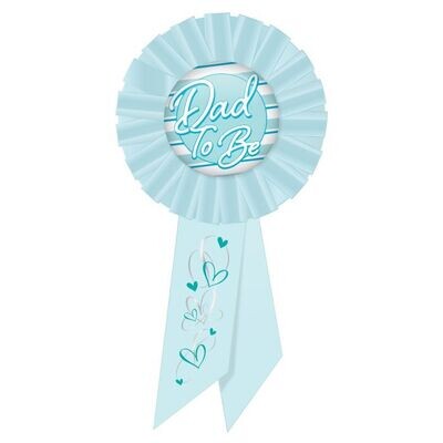 Dad to Be Rosette Ribbon +