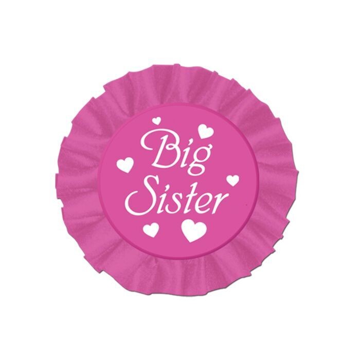 Big Sister Satin Button +