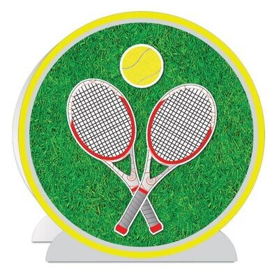 3-D Tennis Centerpiece+