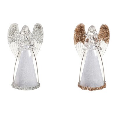LED Acrylic Angel Table Decor +
