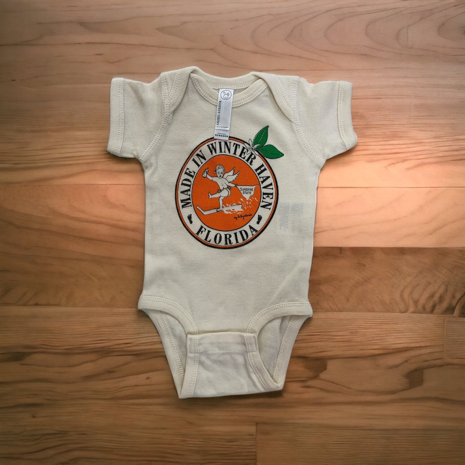 Made In Winter Haven Florida Onesie+