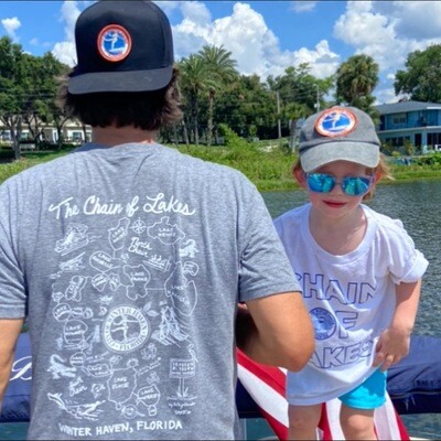 Grey Winter haven Chain of lakes Color Logo+