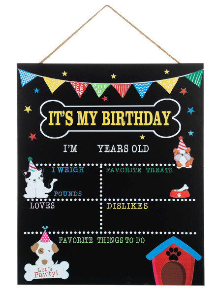 Milestone Birthday Chalkboard Sign - It&#39;s my birthday+