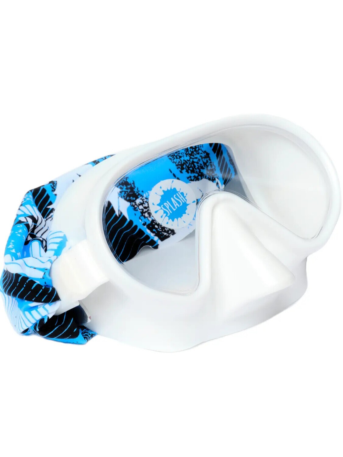 Boardwalk Swim Mask +, Color: White
