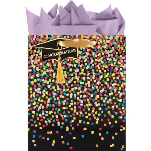 Graduation Sprinkles Gift Bag +