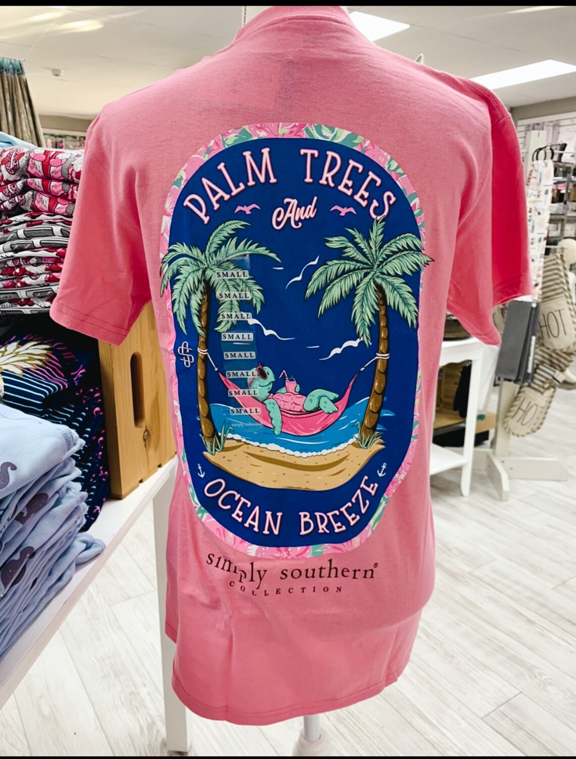 Simply Southern Short Sleeve Palm Conch+