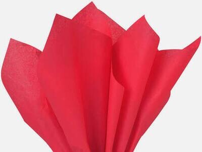 Red Gift Tissue 8 Sheet ct+