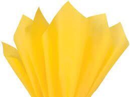 Bright Yellow Gift Tissue +