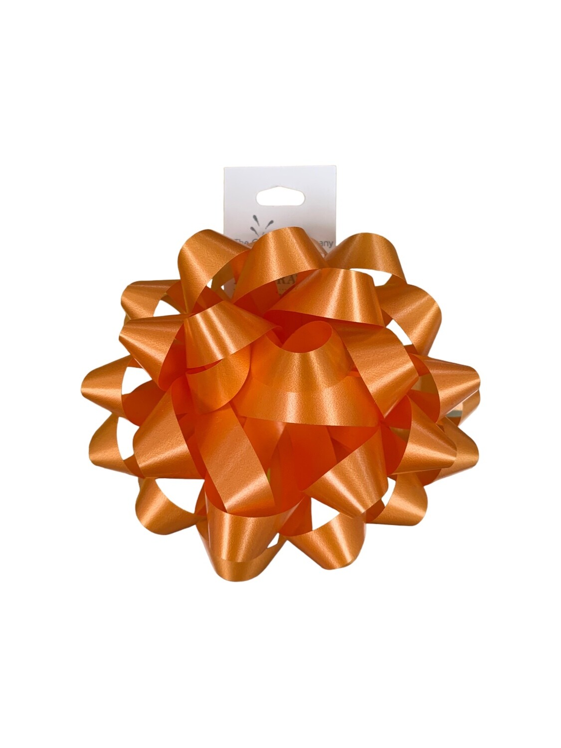 Orange 4.5" Gift Bow+
