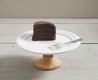 Dessert Plate Pedestal+