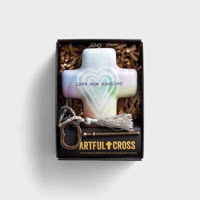 Love One Another Artful Cross+
