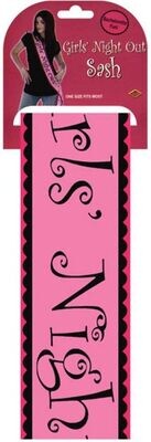 Girls Night Out Sash +