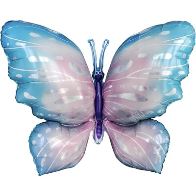 Butterfly 40” Mylar with Helium+