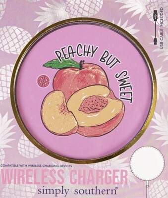Simply Southern Wireless Charger Peachy +