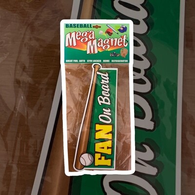 Baseball Fan Mega Magnet AMZ+