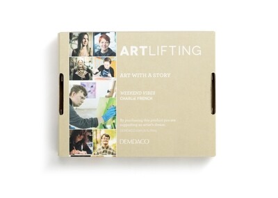 Artlifting Mini Tray-Weekend vibes+  5"x 3.5"