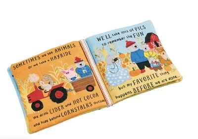 Pumpkin Patch Kids Book with Button+