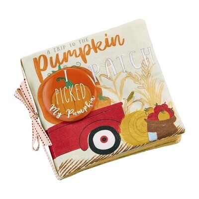 Pumpkin Patch Kids Book with Button+