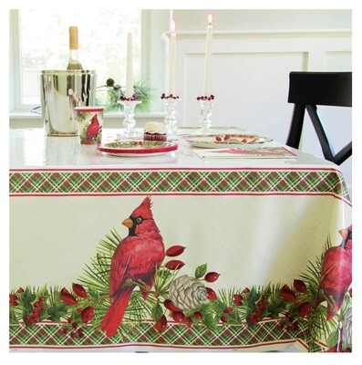 Red Cardinal Tablecover AMZ+