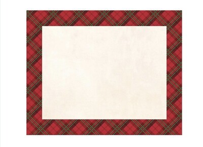 Holiday Plaid Placemats +