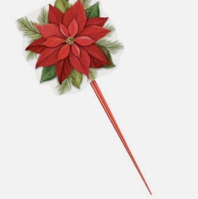 Poinsettia Food Picks AMZ+