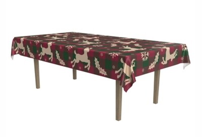 Christmas Fabric Tablecover AMZ+