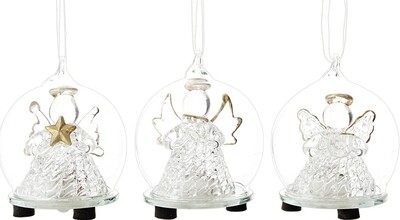 Light Up Angel Ornament+