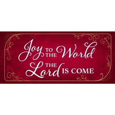 Joy to the World The Lord is Come Sassafras Mat+