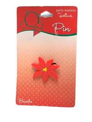 Poinsettia Broche+