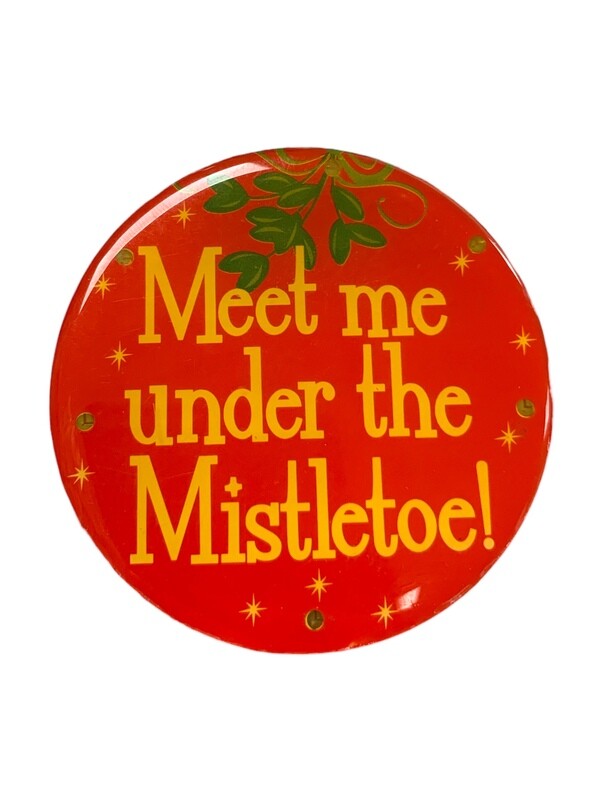 Christmas Flashing Button Misletoe+