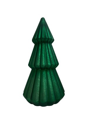Assorted Glass LED Christmas Tree+ *batteries not included*
