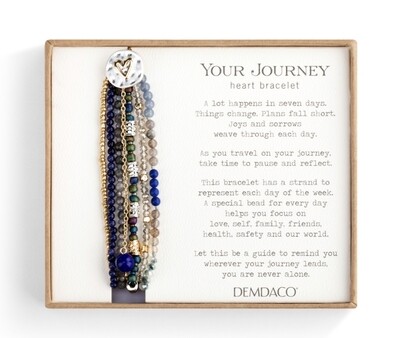 Your Journey Beaded Love Bracelet (Indigo) +