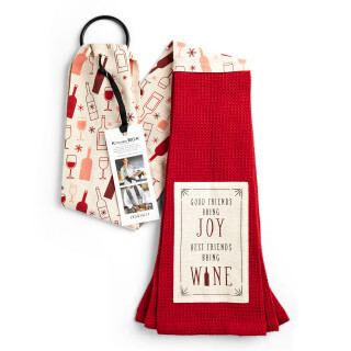 Bring Joy Bring Wine Kitchen Boa+