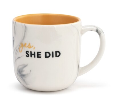 Yes, SHE DID Mug+