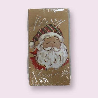 12ct 3ply “Merry Christmas” Rectangle Napkins+