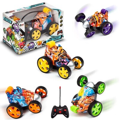 360% Stunt Rolling Race Car+