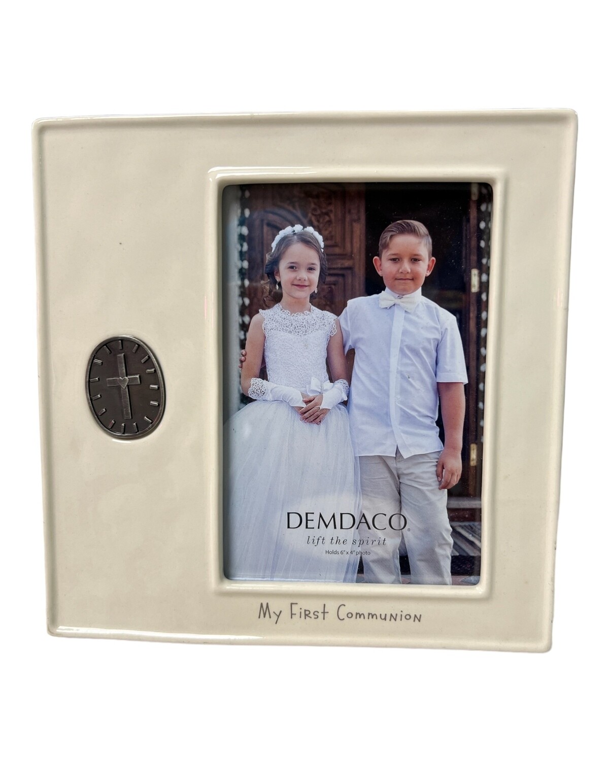 My First Communion Medallion Frame+