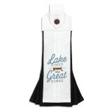 Lake Times Button Loop Tea Towel+