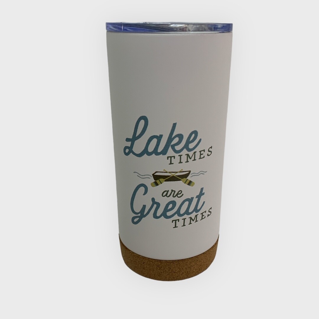 Like Times Metal Tumbler With Lid+