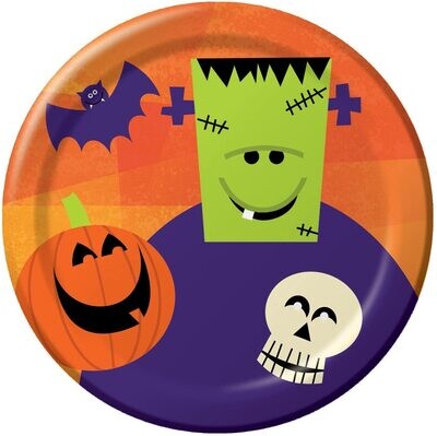 Spooky Friends 7&quot; Dessert Plates AMZ+