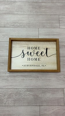 Home Sweet Home Auburndale Tray+