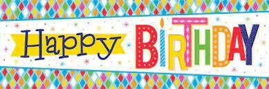 Bright Birthday Giant Party Banner+