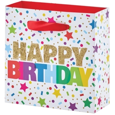 Sparkling Celebration Petite Square Gift Bag+